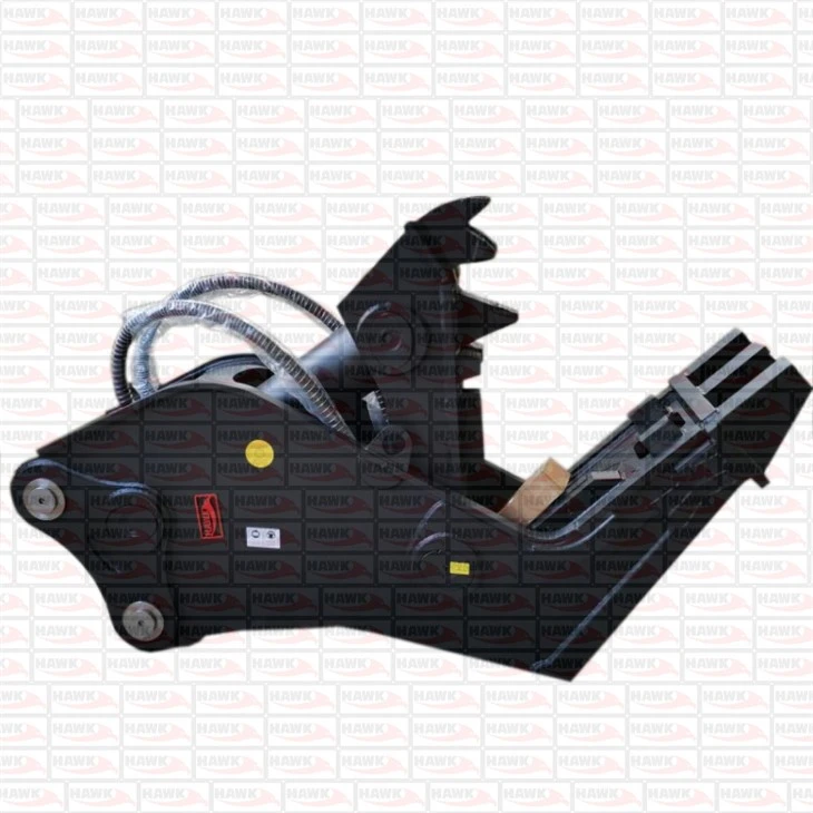 Hydraulický drvič na demoláciu kovového odpadu pre rýpadlá