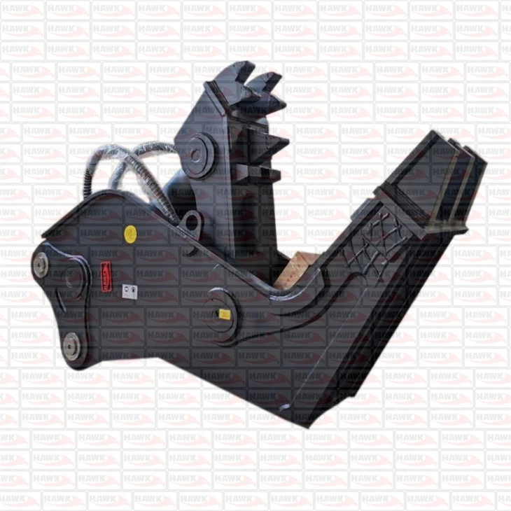 Metal Scrap Demolition Hydraulic Pulverizer For Excavator