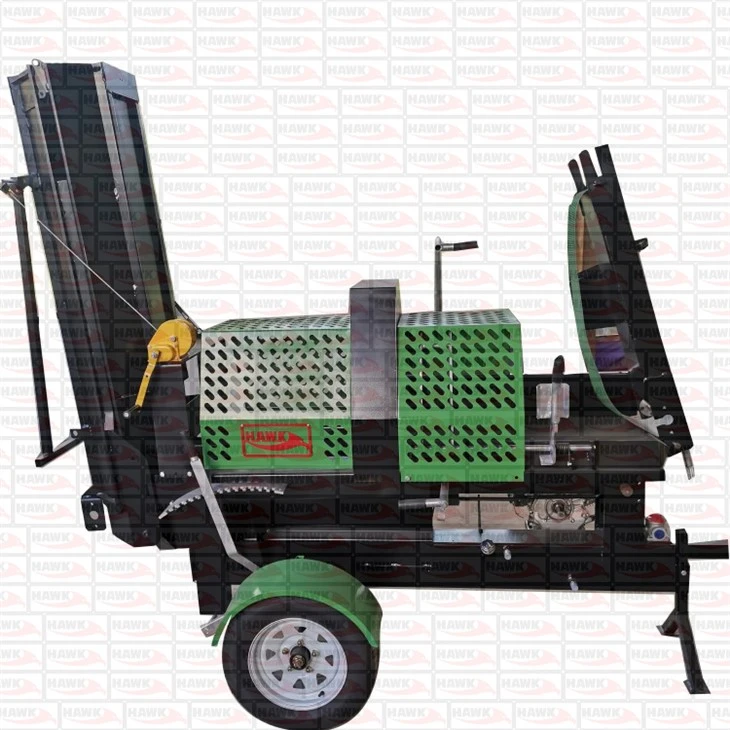 Mobile Firewood Processor With Wheels