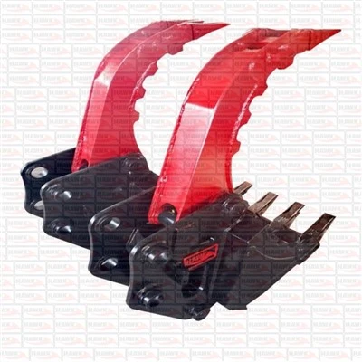 Hydraulické vedro s palcovým drapákom