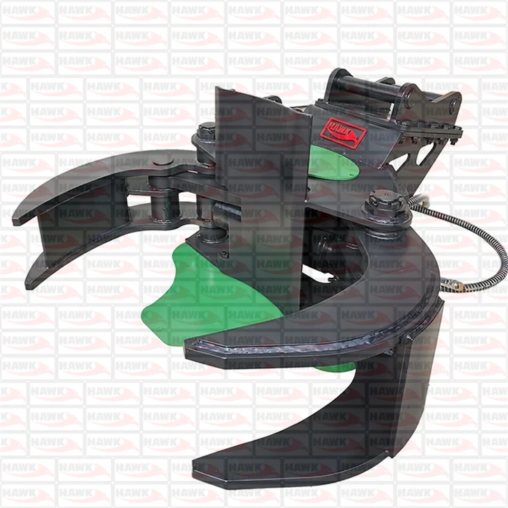 Double Claw Fixed Type Hydraulic Tree Shear