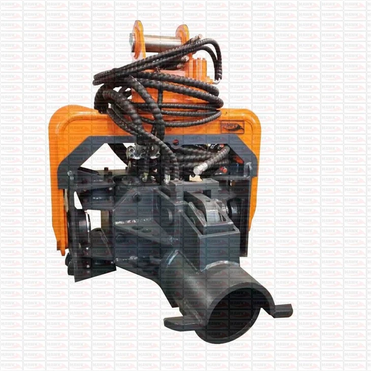 Excavator Vibratory Pile Hammer Drill