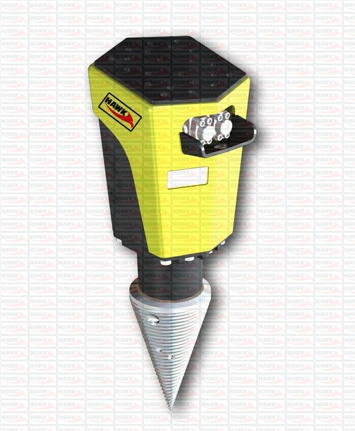 Hydraulic Cone Wood Splitter For Skid