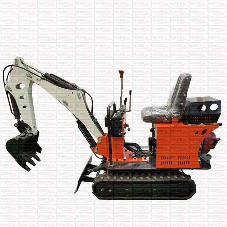Mini Wheel Excavator Micro Digger Machine