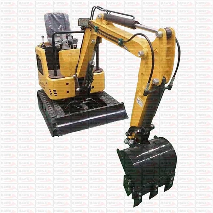 Mini Wheel Excavator Micro Digger Machine